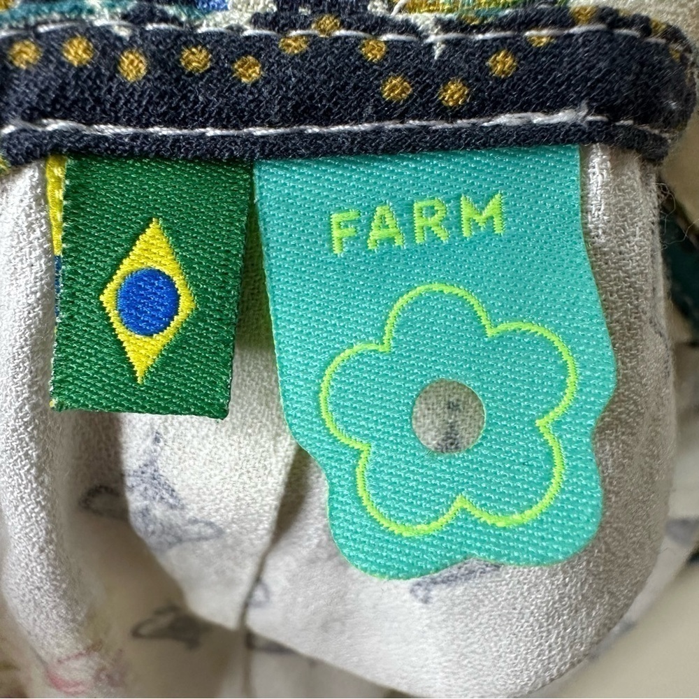 FARM Rio Floral Dress. Size P - Picture 6 of 8
